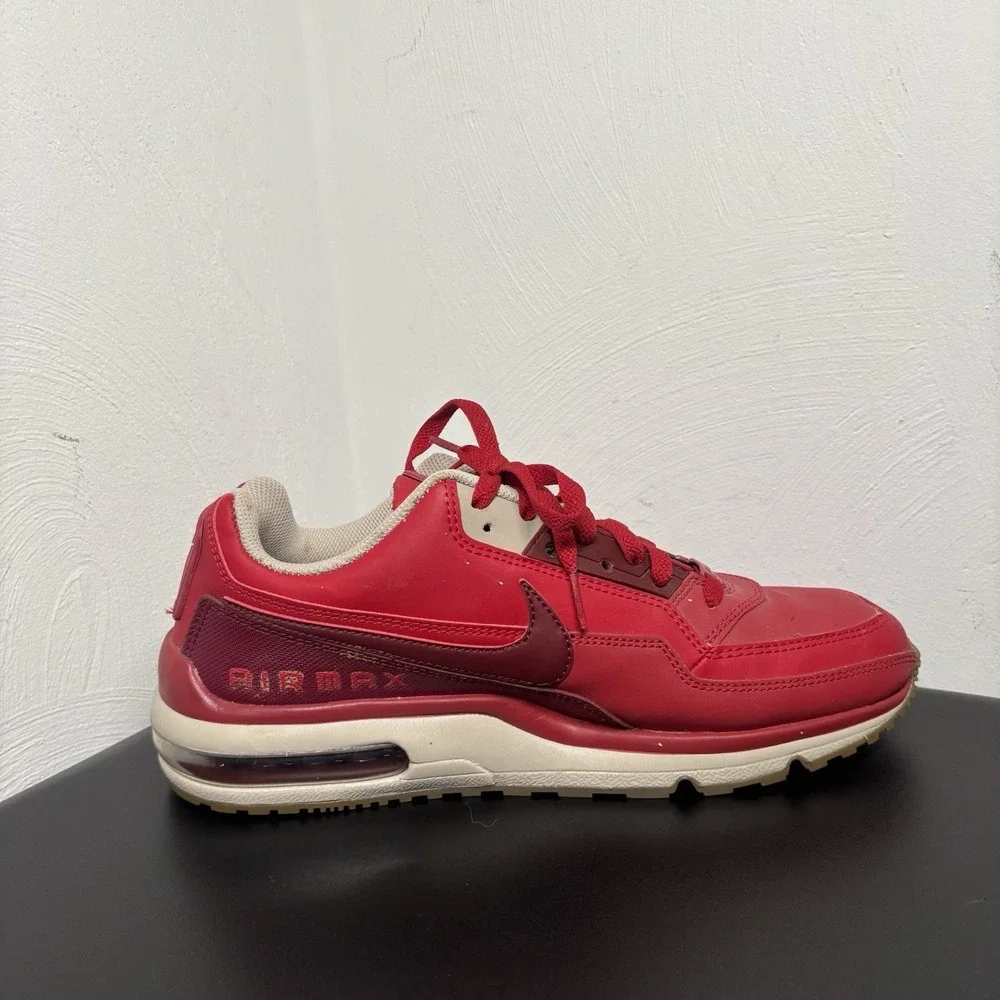 Nike Air Max LTD 3‎ Gym Red Team Red String 810880-660 Men's Size 10 Shoes